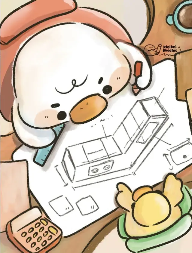 Duck design sketch
